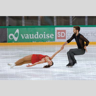 Louise EHRHARD / Matthis PELLEGRIS FRA - Pairs - Free Skate at Swiss Ice Skating Open 2025