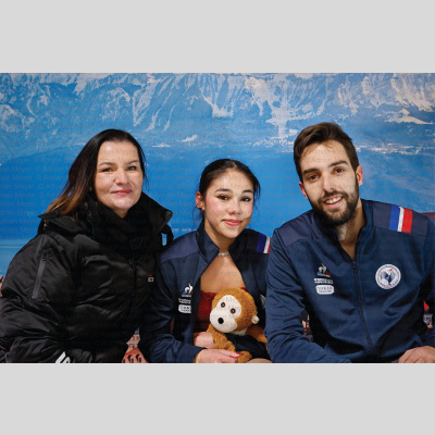 Louise EHRHARD / Matthis PELLEGRIS FRA - Pairs - Free Skate at Swiss Ice Skating Open 2025