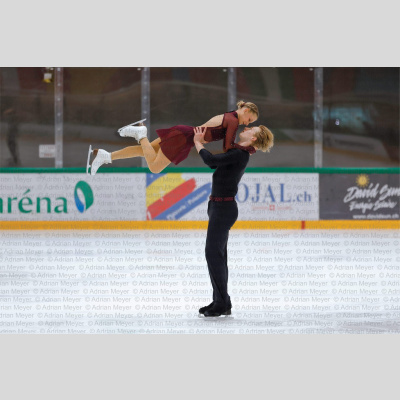 Letizia ROSCHER / Luis SCHUSTER GER - Pairs - Free Skate at Swiss Ice Skating Open 2025