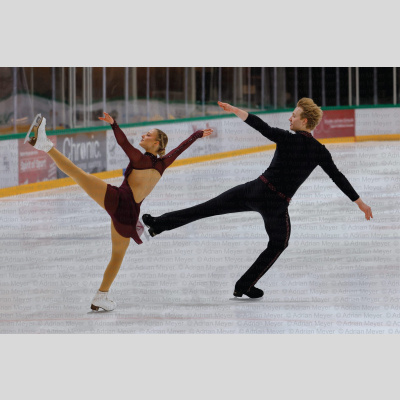 Letizia ROSCHER / Luis SCHUSTER GER - Pairs - Free Skate at Swiss Ice Skating Open 2025