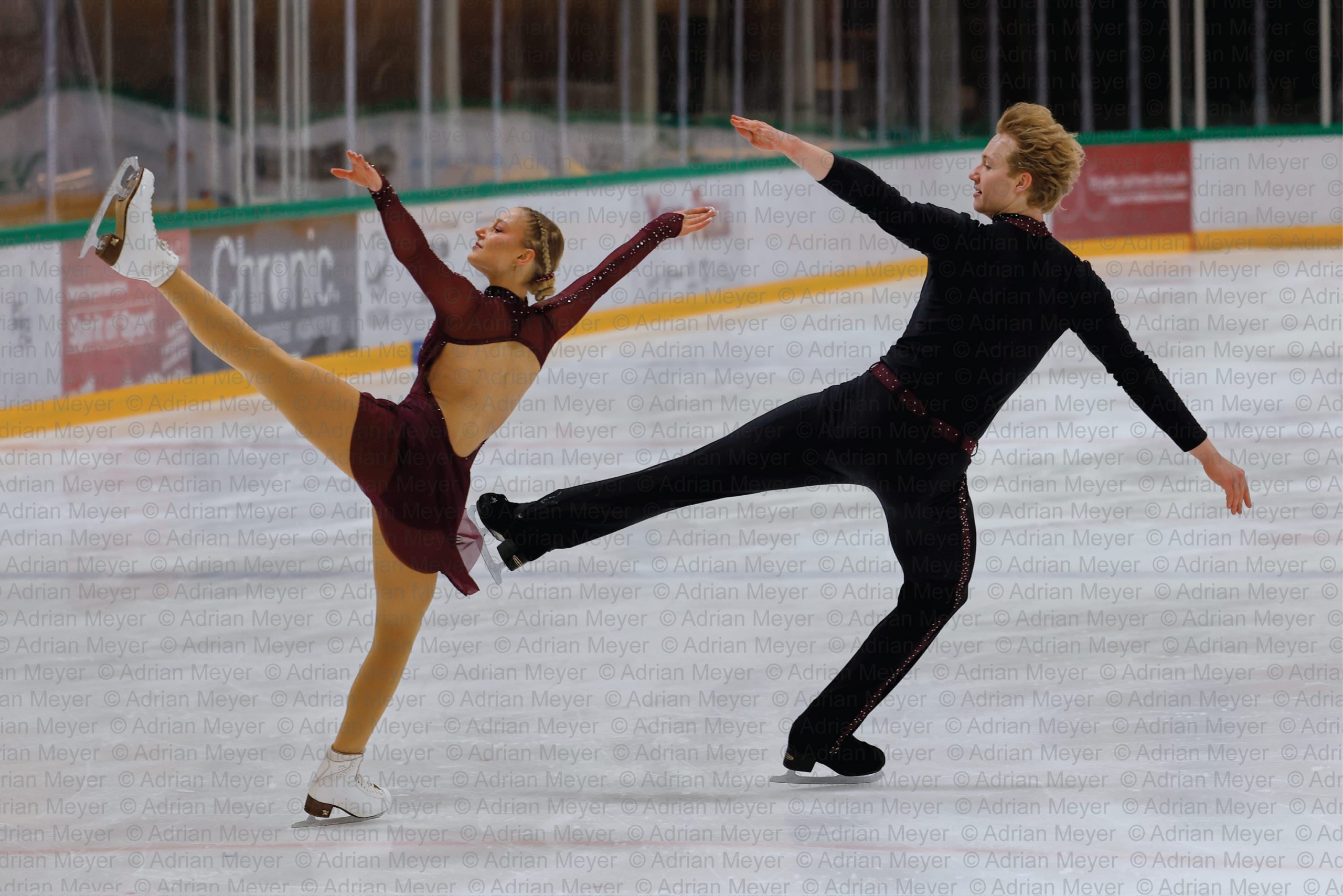 Letizia ROSCHER / Luis SCHUSTER GER - Pairs - Free Skate at Swiss Ice Skating Open 2025
