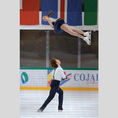 Lily WILBERFORCE / Mozes Jozsef BEREI HUN - Pairs - Free Skate at Swiss Ice Skating Open 2025