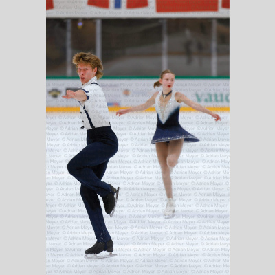 Lily WILBERFORCE / Mozes Jozsef BEREI HUN - Pairs - Free Skate at Swiss Ice Skating Open 2025