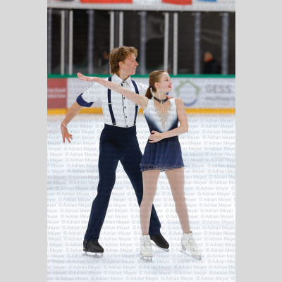 Lily WILBERFORCE / Mozes Jozsef BEREI HUN - Pairs - Free Skate at Swiss Ice Skating Open 2025