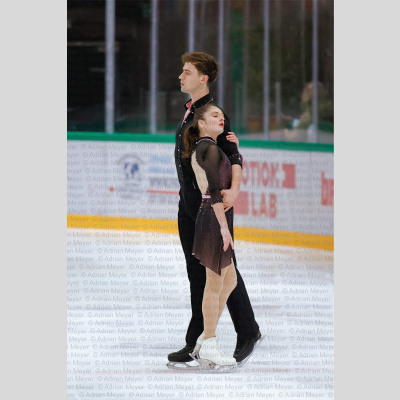 Gabriella IZZO / Luc MAIERHOFER AUT - Pairs - Free Skate at Swiss Ice Skating Open 2025