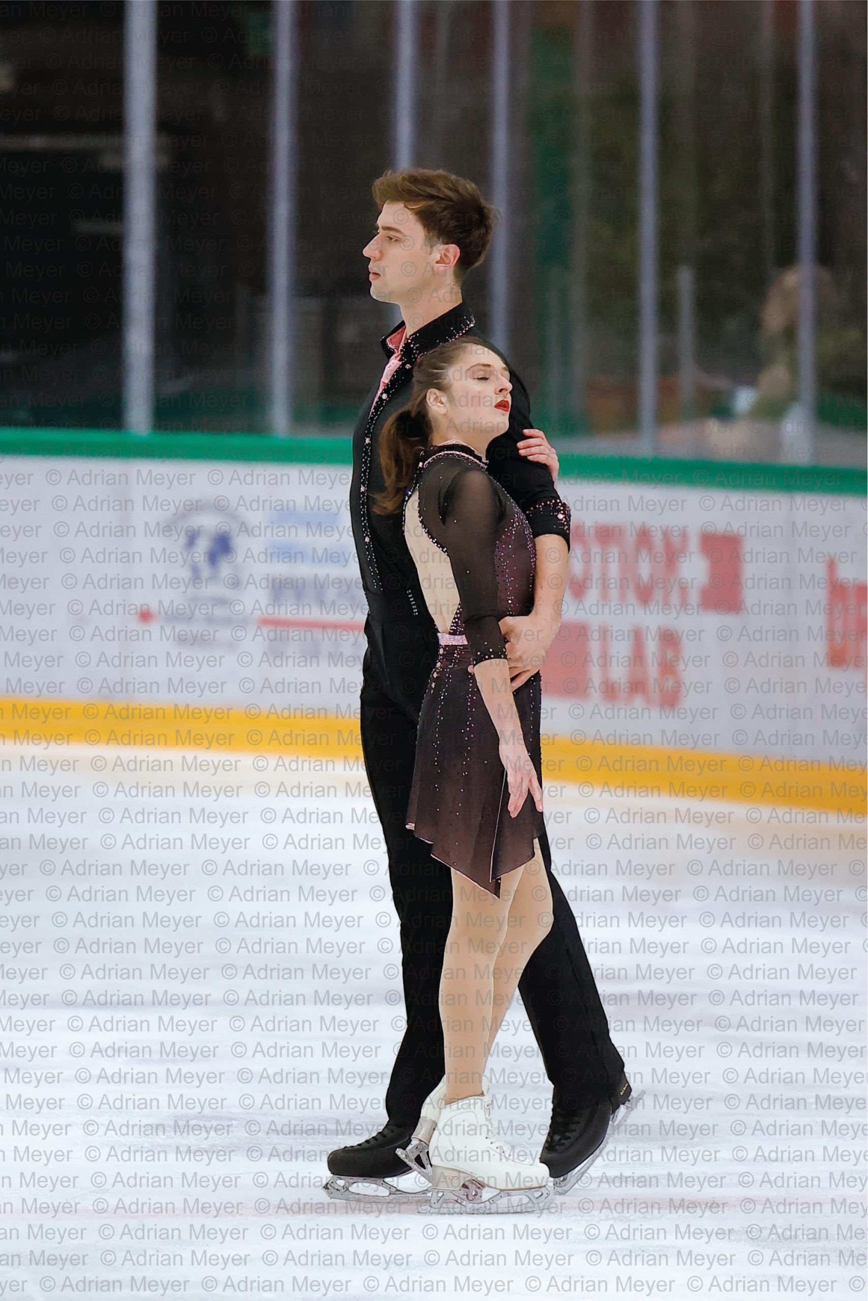 Gabriella IZZO / Luc MAIERHOFER AUT - Pairs - Free Skate at Swiss Ice Skating Open 2025