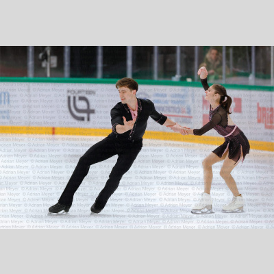 Gabriella IZZO / Luc MAIERHOFER AUT - Pairs - Free Skate at Swiss Ice Skating Open 2025