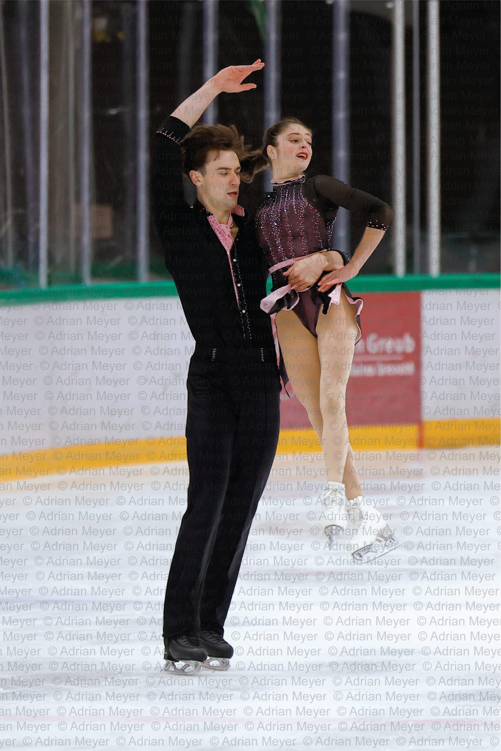 Gabriella IZZO / Luc MAIERHOFER AUT - Pairs - Free Skate at Swiss Ice Skating Open 2025
