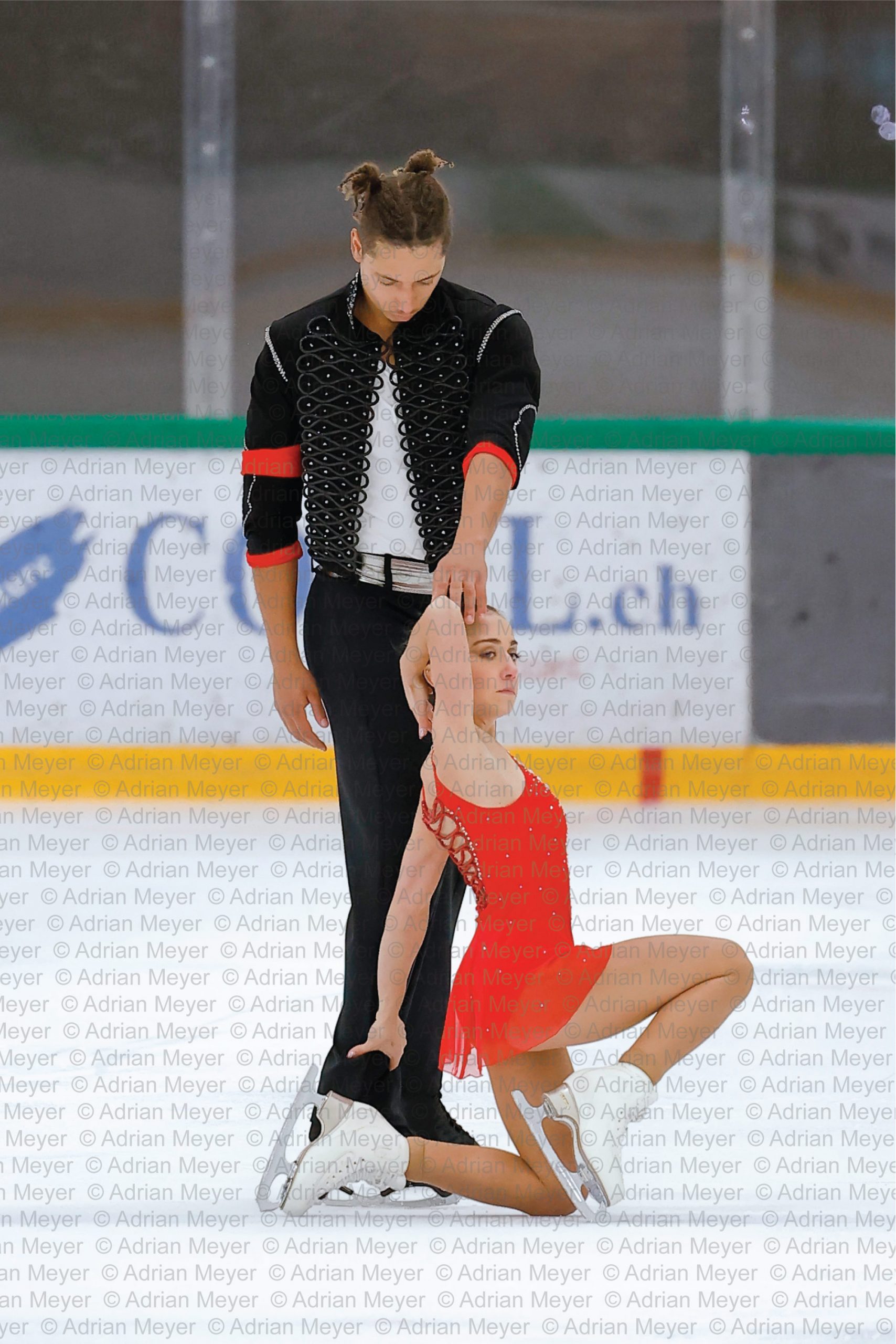 Oxana VOUILLAMOZ / Tom BOUVART SUI - Pairs - Free Skate at Swiss Ice Skating Open 2025