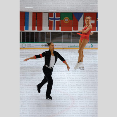 Oxana VOUILLAMOZ / Tom BOUVART SUI - Pairs - Free Skate at Swiss Ice Skating Open 2025
