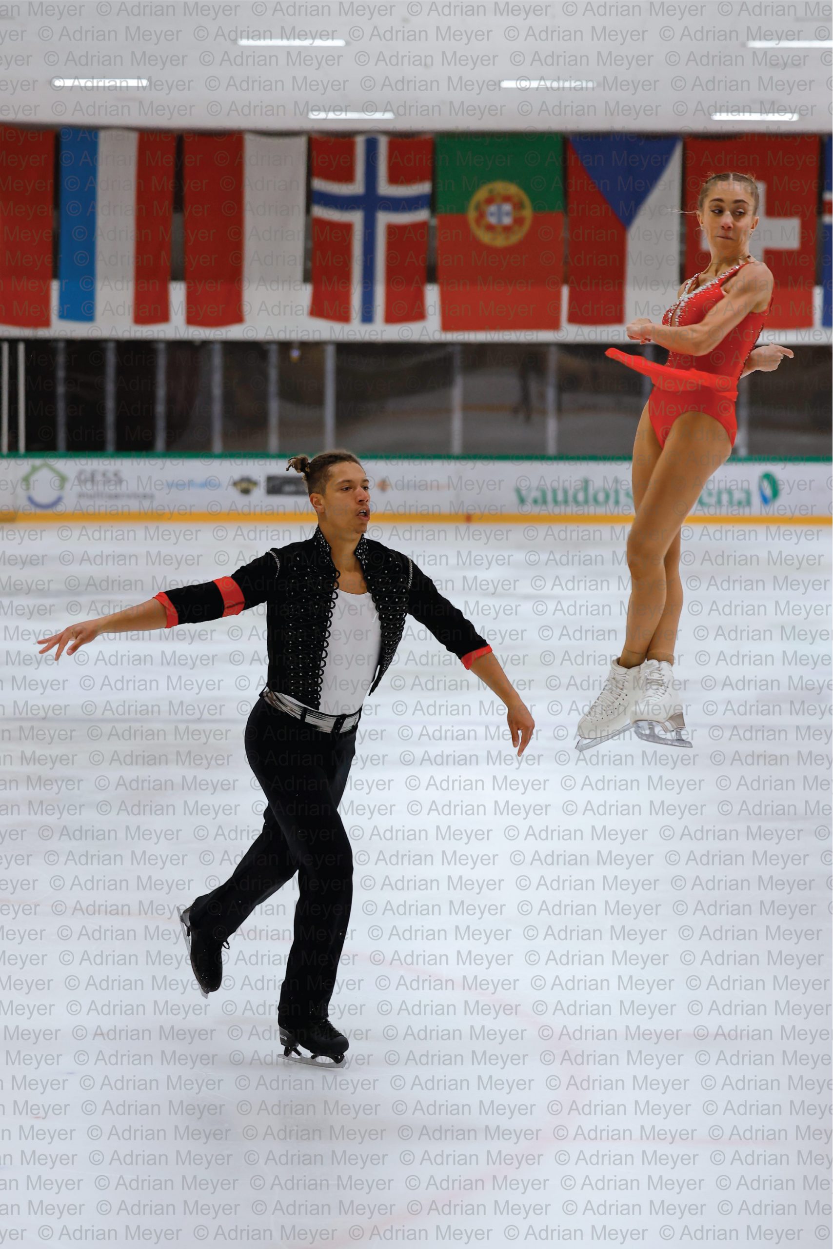 Oxana VOUILLAMOZ / Tom BOUVART SUI - Pairs - Free Skate at Swiss Ice Skating Open 2025