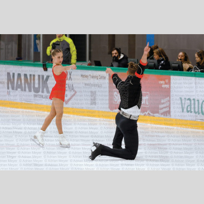 Oxana VOUILLAMOZ / Tom BOUVART SUI - Pairs - Free Skate at Swiss Ice Skating Open 2025