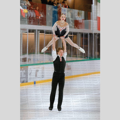 Lily WILBERFORCE / Mozes Jozsef BEREI HUN - Pairs - Free Skate at Swiss Ice Skating Open 2025