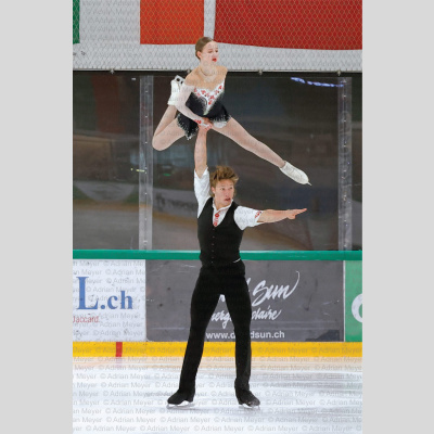 Lily WILBERFORCE / Mozes Jozsef BEREI HUN - Pairs - Free Skate at Swiss Ice Skating Open 2025