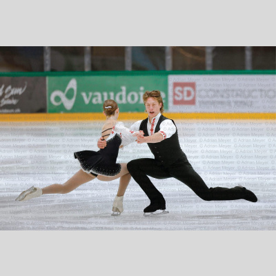 Lily WILBERFORCE / Mozes Jozsef BEREI HUN - Pairs - Free Skate at Swiss Ice Skating Open 2025