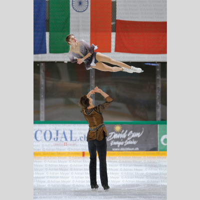 Gabriella IZZO / Luc MAIERHOFER AUT - Pairs - Free Skate at Swiss Ice Skating Open 2025