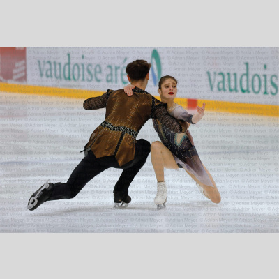 Gabriella IZZO / Luc MAIERHOFER AUT - Pairs - Free Skate at Swiss Ice Skating Open 2025