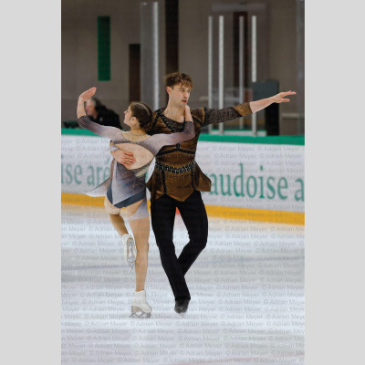 Gabriella IZZO / Luc MAIERHOFER AUT - Pairs - Free Skate at Swiss Ice Skating Open 2025