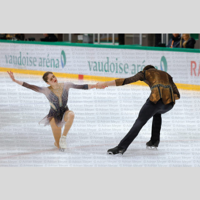 Gabriella IZZO / Luc MAIERHOFER AUT - Pairs - Free Skate at Swiss Ice Skating Open 2025