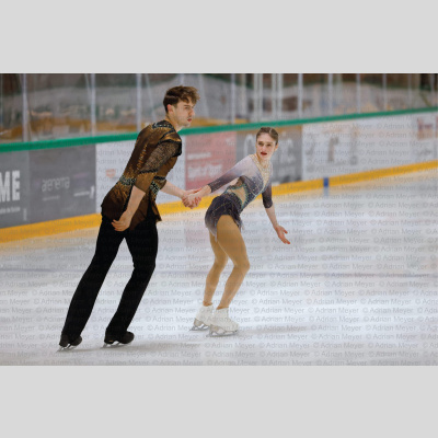 Gabriella IZZO / Luc MAIERHOFER AUT - Pairs - Free Skate at Swiss Ice Skating Open 2025