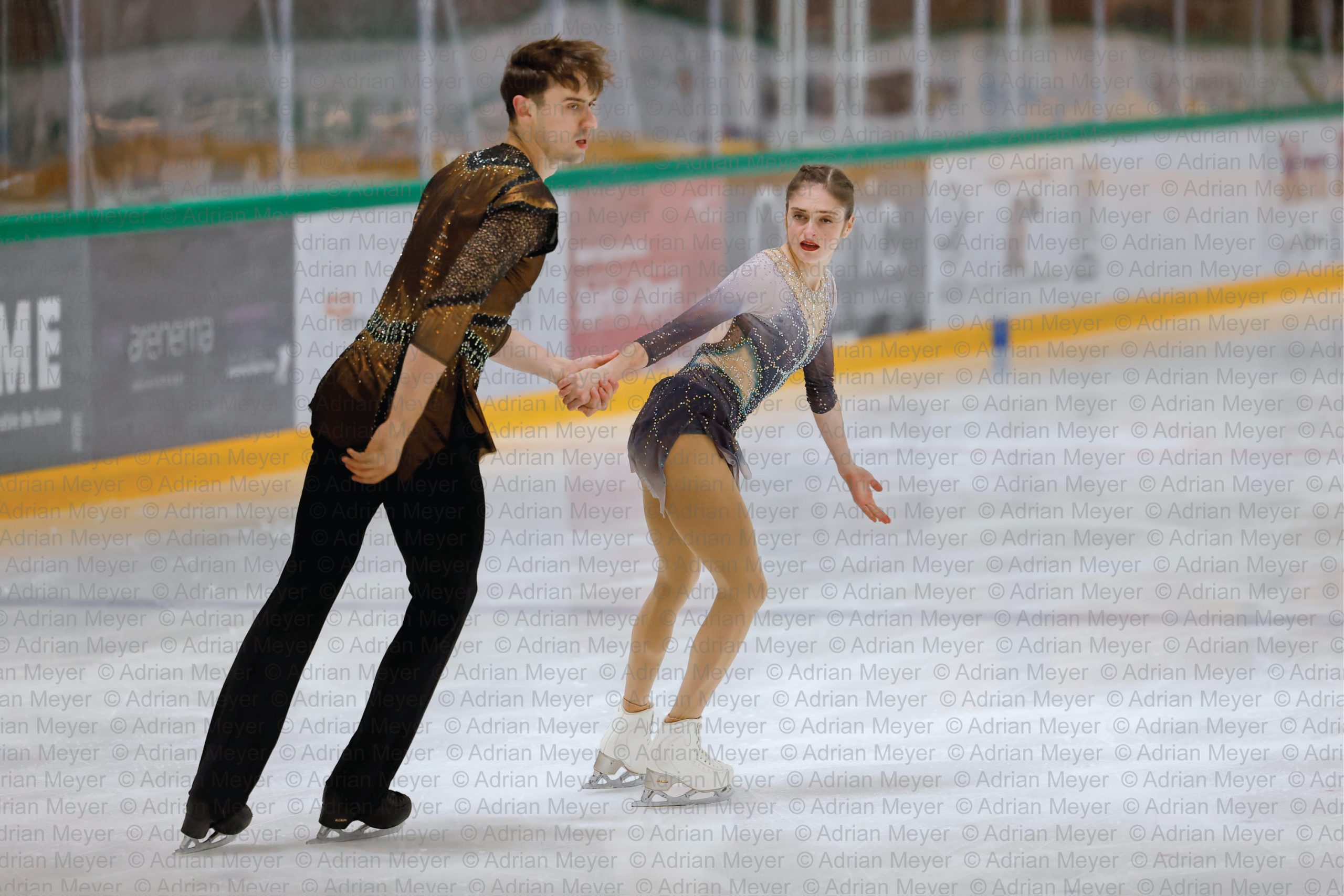 Gabriella IZZO / Luc MAIERHOFER AUT - Pairs - Free Skate at Swiss Ice Skating Open 2025