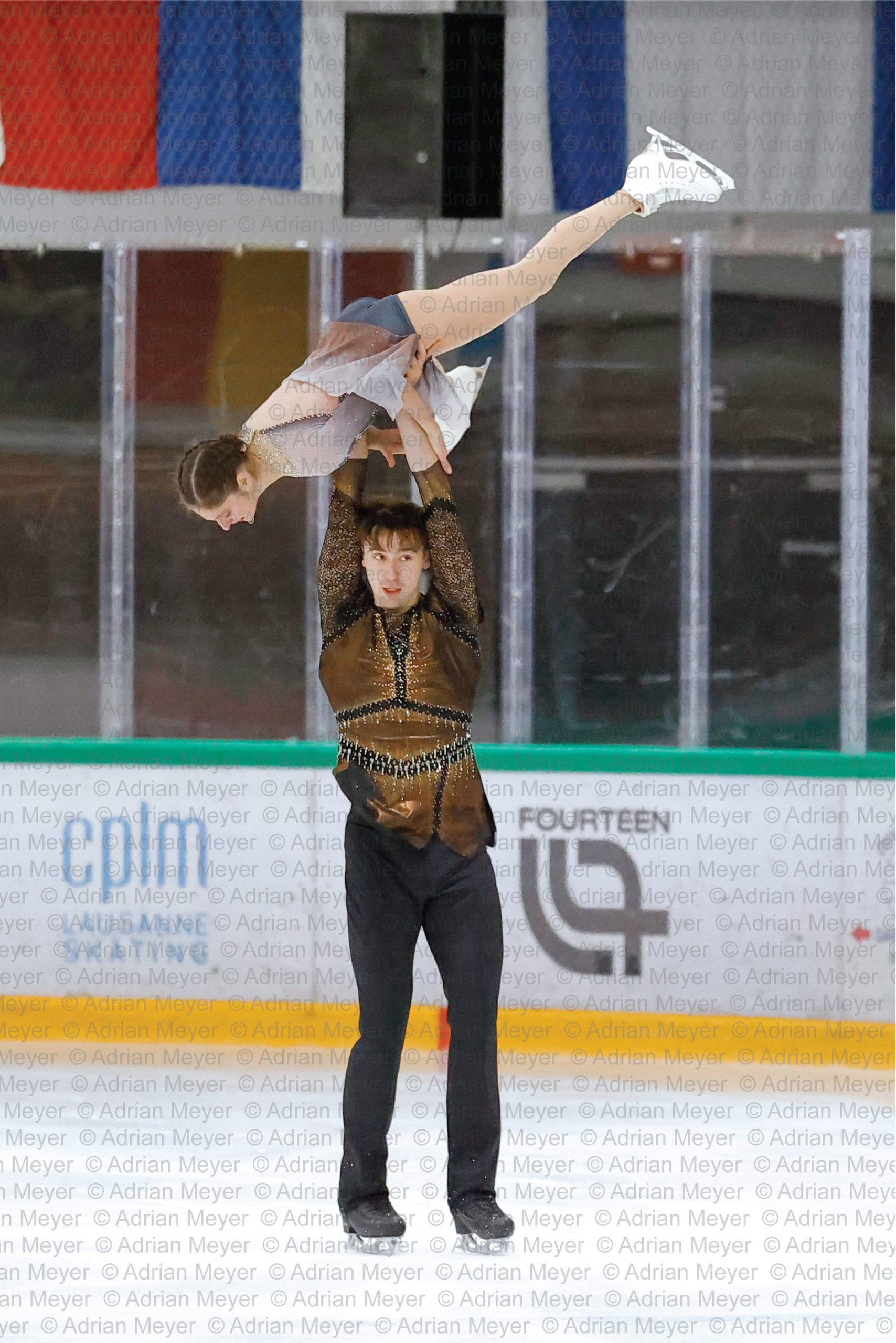 Gabriella IZZO / Luc MAIERHOFER AUT - Pairs - Free Skate at Swiss Ice Skating Open 2025