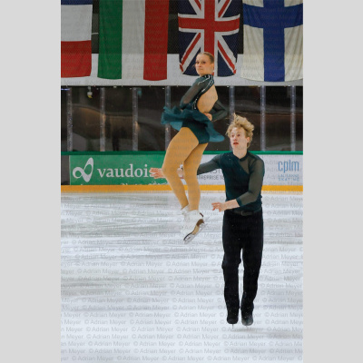 Letizia ROSCHER / Luis SCHUSTER GER - Pairs - Free Skate at Swiss Ice Skating Open 2025