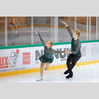 Letizia ROSCHER / Luis SCHUSTER GER - Pairs - Free Skate at Swiss Ice Skating Open 2025