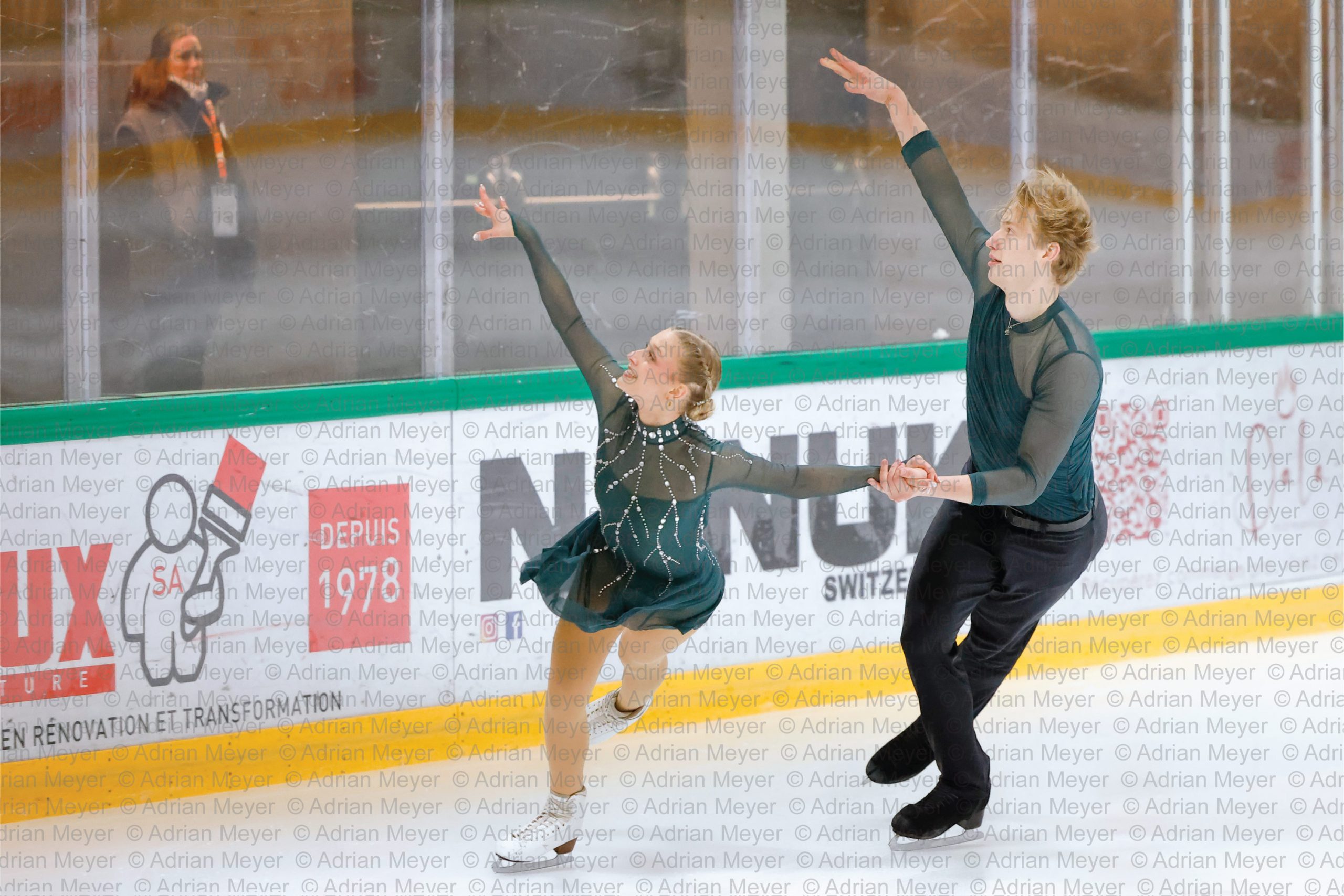 Letizia ROSCHER / Luis SCHUSTER GER - Pairs - Free Skate at Swiss Ice Skating Open 2025