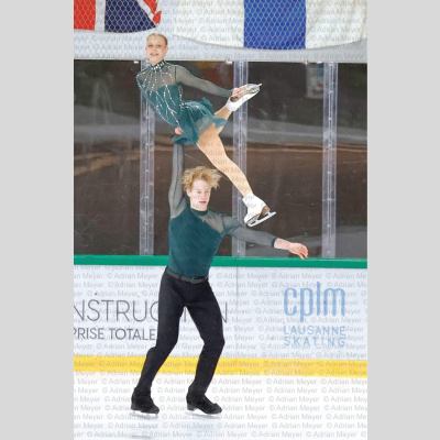Letizia ROSCHER / Luis SCHUSTER GER - Pairs - Free Skate at Swiss Ice Skating Open 2025