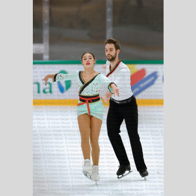 Louise EHRHARD / Matthis PELLEGRIS FRA - Pairs - Free Skate at Swiss Ice Skating Open 2025