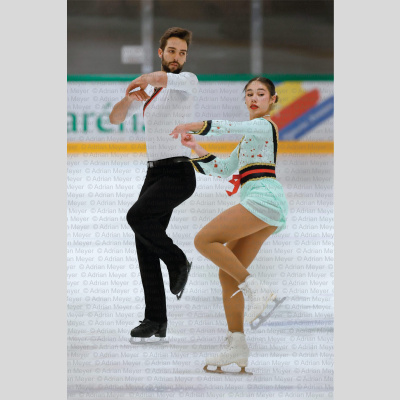 Louise EHRHARD / Matthis PELLEGRIS FRA - Pairs - Free Skate at Swiss Ice Skating Open 2025
