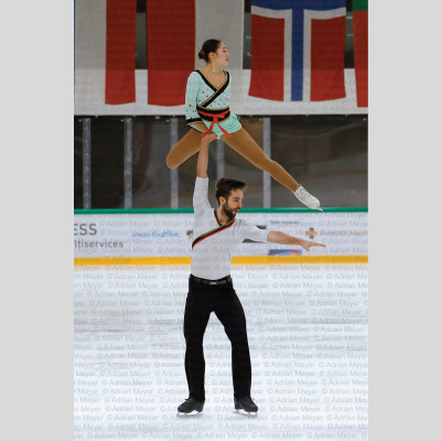 Louise EHRHARD / Matthis PELLEGRIS FRA - Pairs - Free Skate at Swiss Ice Skating Open 2025