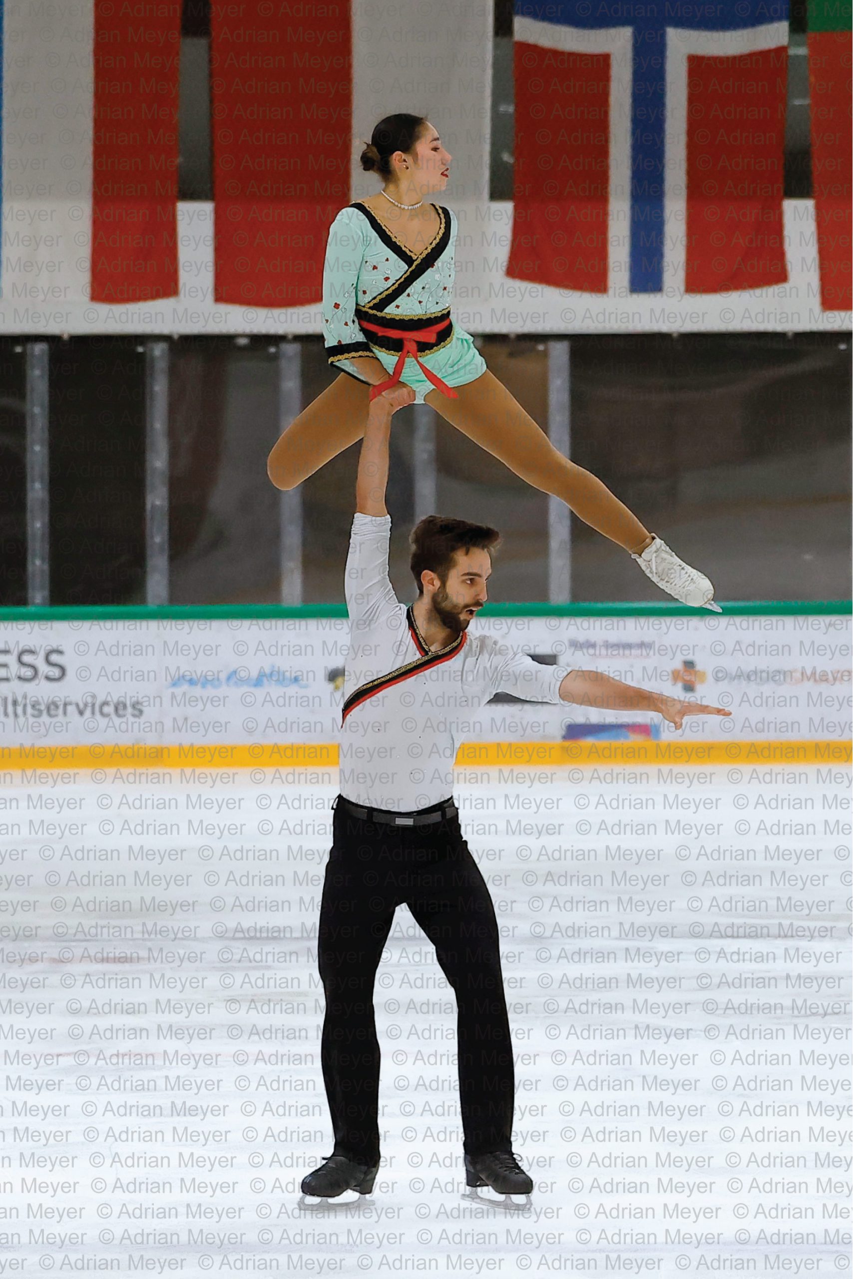 Louise EHRHARD / Matthis PELLEGRIS FRA - Pairs - Free Skate at Swiss Ice Skating Open 2025