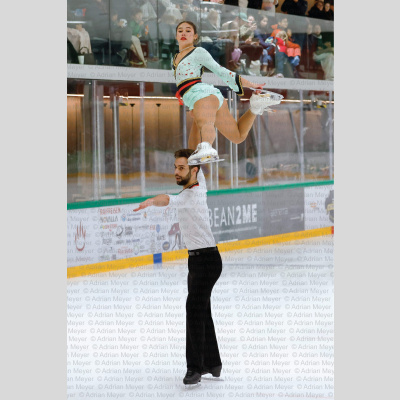 Louise EHRHARD / Matthis PELLEGRIS FRA - Pairs - Free Skate at Swiss Ice Skating Open 2025