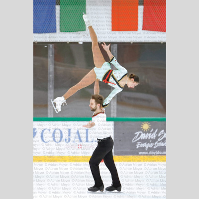 Louise EHRHARD / Matthis PELLEGRIS FRA - Pairs - Free Skate at Swiss Ice Skating Open 2025