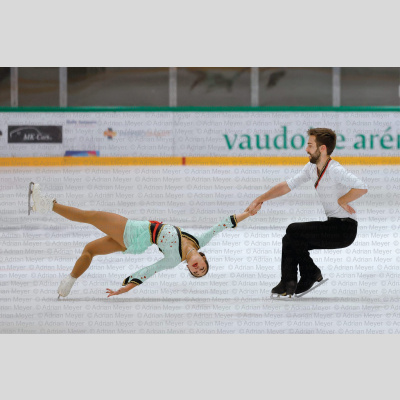 Louise EHRHARD / Matthis PELLEGRIS FRA - Pairs - Free Skate at Swiss Ice Skating Open 2025