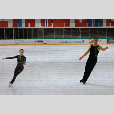 Oxana VOUILLAMOZ / Tom BOUVART SUI - Pairs - Free Skate at Swiss Ice Skating Open 2025