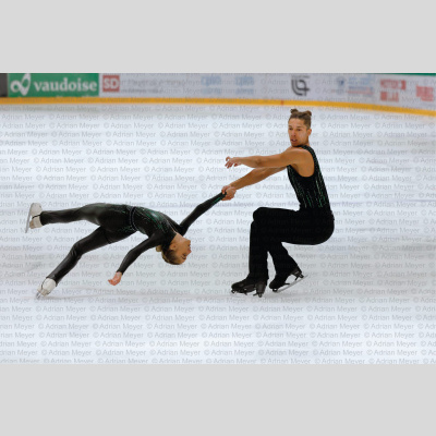 Oxana VOUILLAMOZ / Tom BOUVART SUI - Pairs - Free Skate at Swiss Ice Skating Open 2025