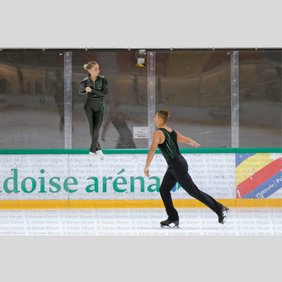 Oxana VOUILLAMOZ / Tom BOUVART SUI - Pairs - Free Skate at Swiss Ice Skating Open 2025