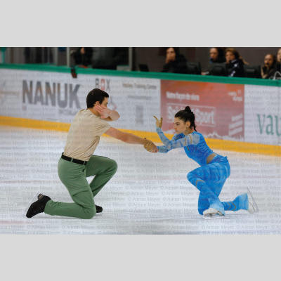 Irma CALDARA / Riccardo MAGLIO ITA - Pairs - Free Skate at Swiss Ice Skating Open 2025