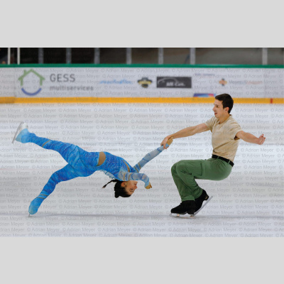 Irma CALDARA / Riccardo MAGLIO ITA - Pairs - Free Skate at Swiss Ice Skating Open 2025
