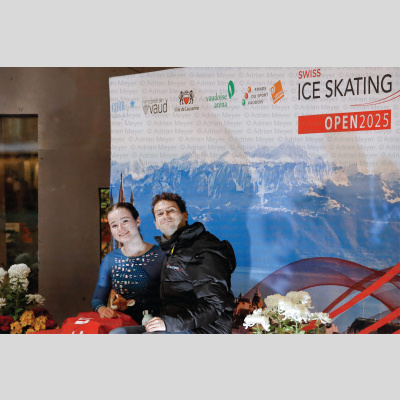 Ophelie CLERC SUI - Women - Short Program at Swiss Ice Skating Open 2025