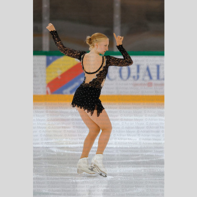 Chiara SCHOELL SUI - Women - Short Program at Swiss Ice Skating Open 2025