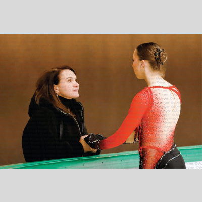 Sarah Marie PESCH GER - Women - Short Program at Swiss Ice Skating Open 2025