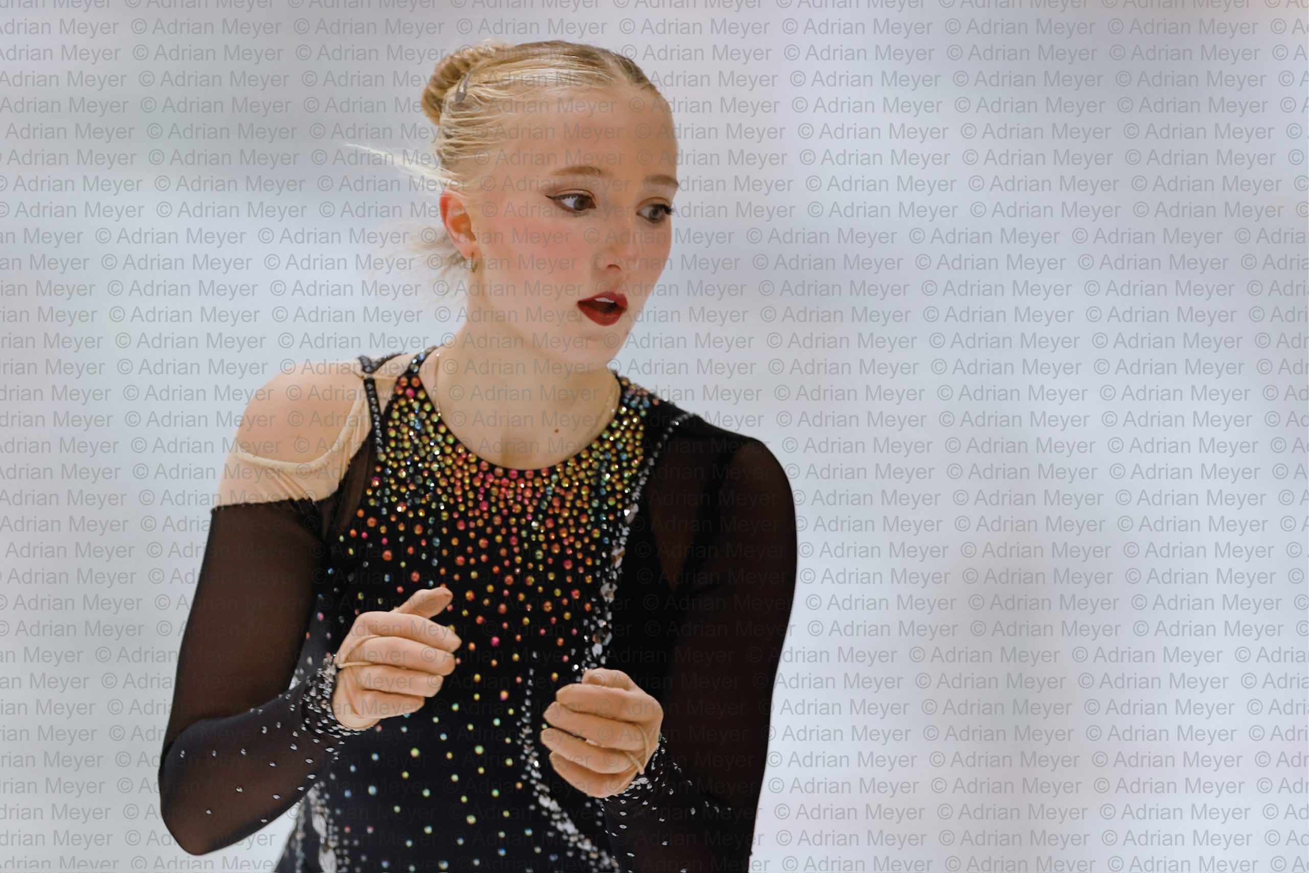 Chiara SCHOELL SUI - Women - Free Skate at Swiss Ice Skating Open 2025