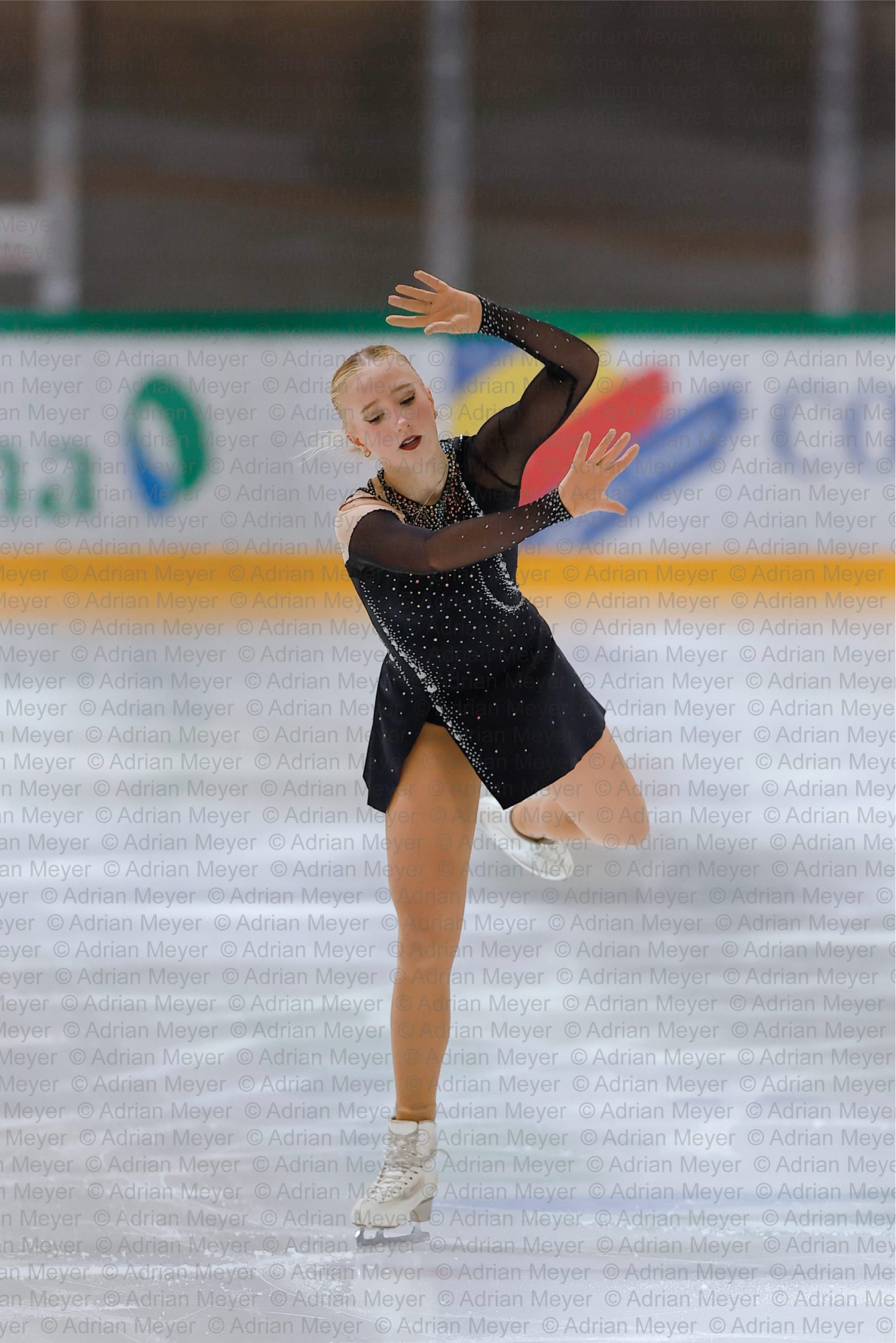 Chiara SCHOELL SUI - Women - Free Skate at Swiss Ice Skating Open 2025