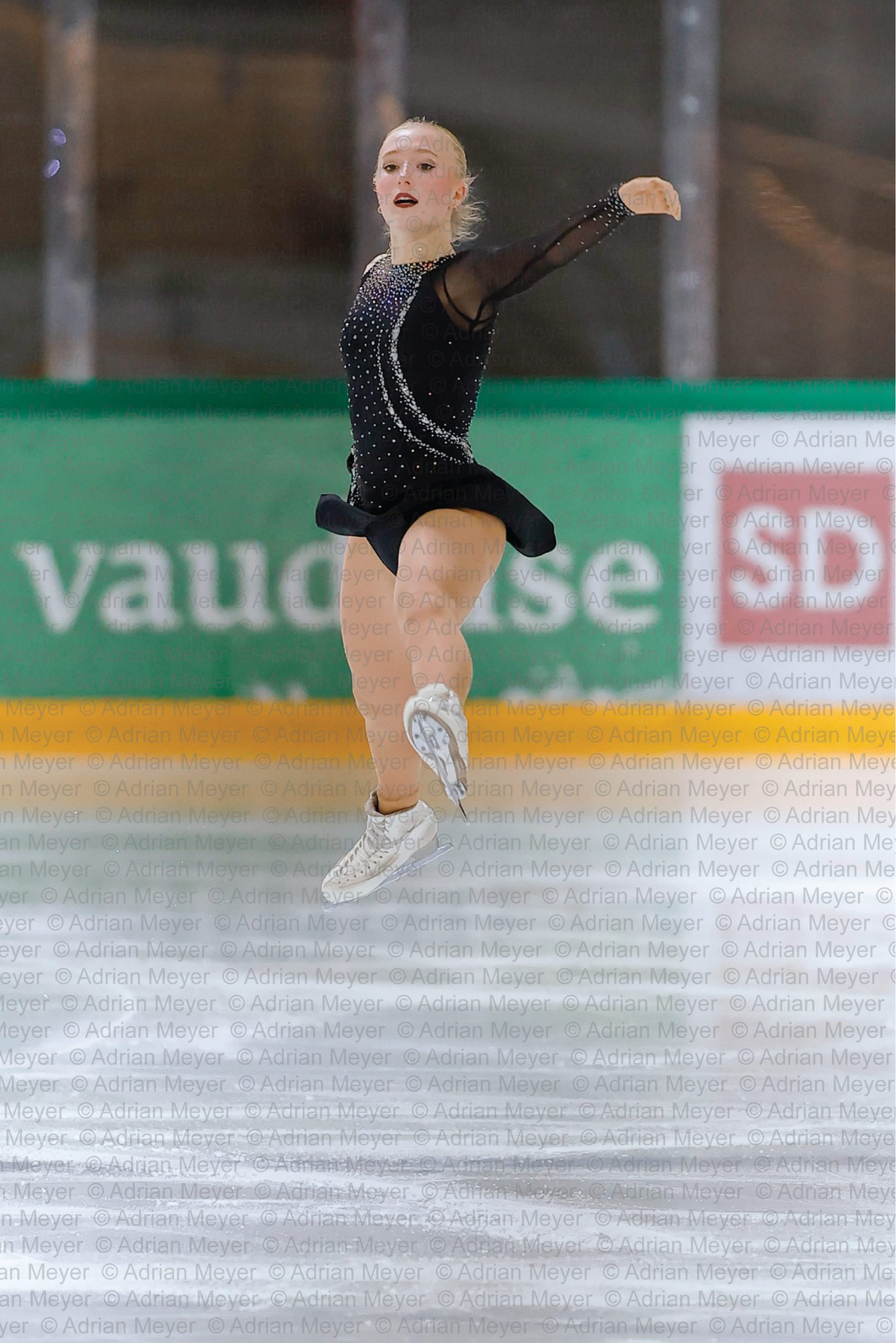 Chiara SCHOELL SUI - Women - Free Skate at Swiss Ice Skating Open 2025