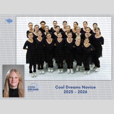 Druck: Cool Dreams Novice 25-26, Team 1, #409