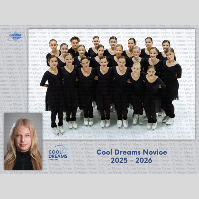 Druck: Cool Dreams Novice 25-26, Team 1, #411